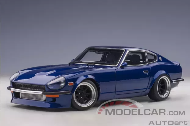 AUTOart Nissan Fairlady Z S30 Wangan Midnight Akuma no Z blue 1:18 77451