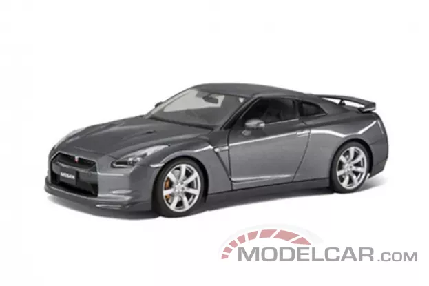 AUTOart Nissan GT-R R35 Grey dealer edition KWAM0 1:18 10015
