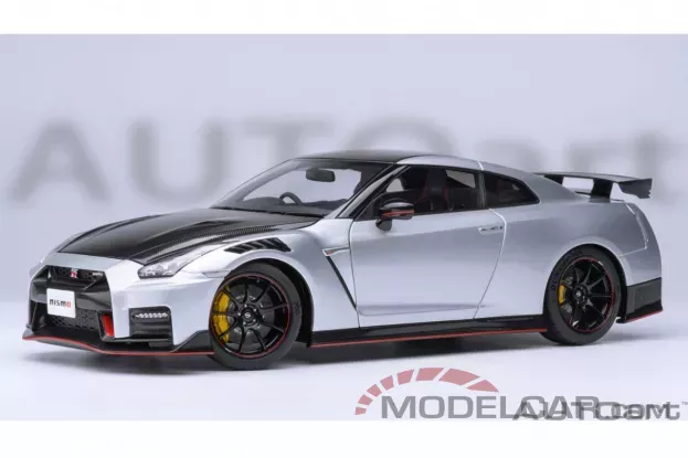 AUTOart Nissan GT-R R35 Nismo 2022 Special Edition Ultimate Metal Silver 1:18 77503