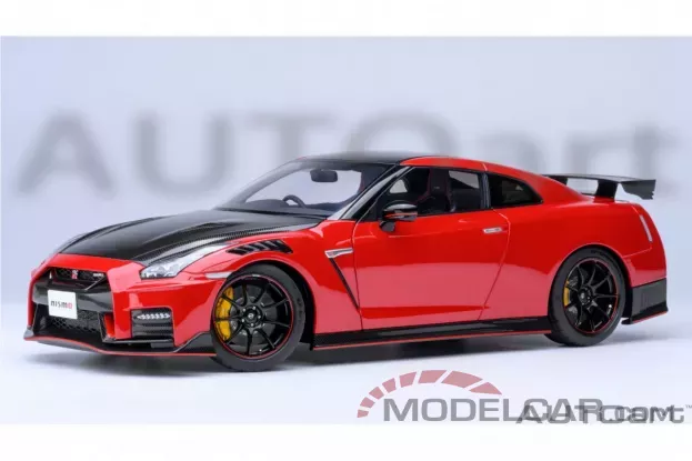 AUTOart Nissan GT-R R35 Nismo 2022 Special Edition Vibrant Red 1:18 77502