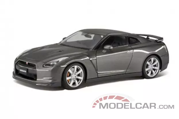 AUTOart Nissan GT-R R35 Titanium Grey dealer edition KWAM0 1:18 10012