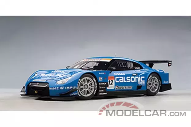 AUTOart Nissan GT-R Super GT R35 2008 Calsonic Impul 12 1:18 80877