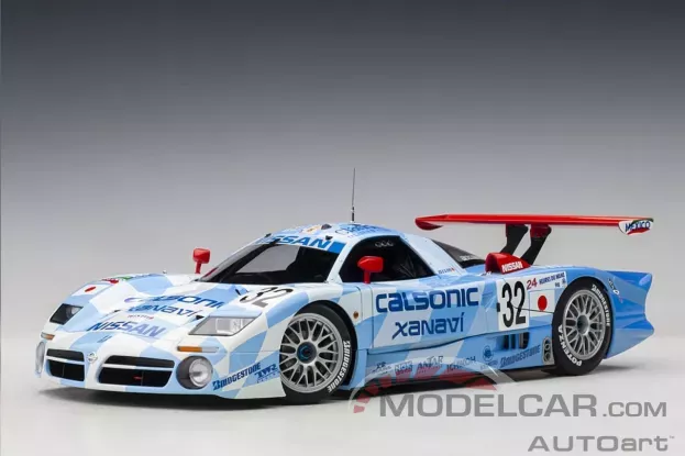 AUTOart Nissan R390 GT1 Le Mans 24h 1998 K.Hoshino A.Suzuki M.Kageyama 32 1:18 89876