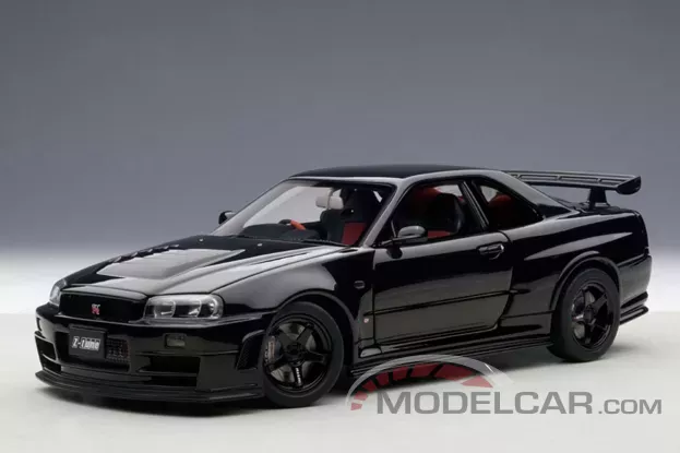 AUTOart Nissan Skyline GT-R R34 Nismo Z-Tune 2005 Black 1:18 77355