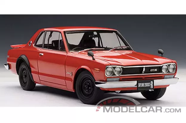 AUTOart Nissan Skyline GT-R 1st Generation KPGC10 Red 1:18 77382