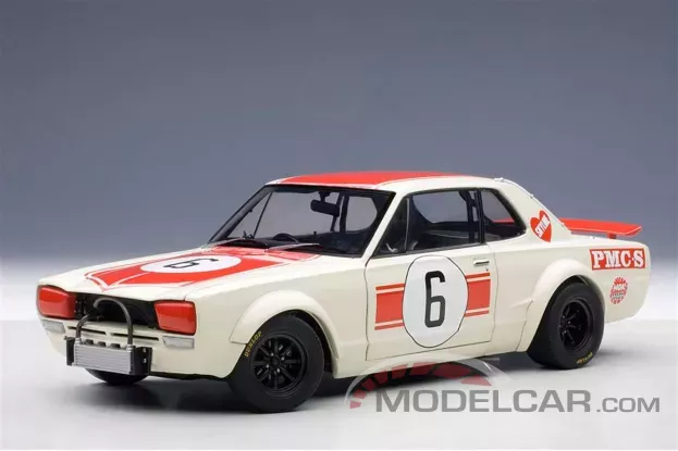 AUTOart Nissan Skyline GT-R KPGC10 Japan GP 1971 Winner 1 1:18 87176
