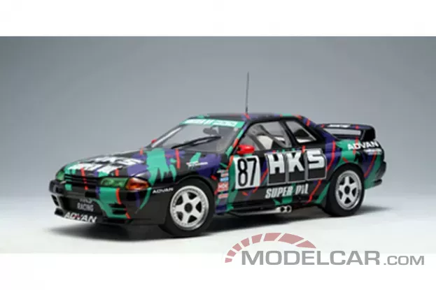 AUTOart Nissan Skyline GT-R R32 Group A HKS Skyline 87 HKS 1:18 89380