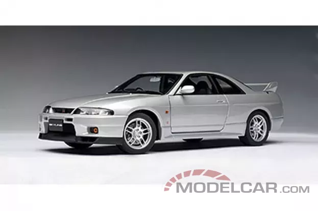 AUTOart Nissan Skyline GT-R R33 V-Spec Silver 1:18 77321