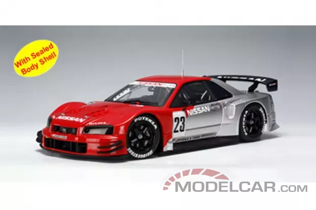 AUTOart Nissan Skyline GT-R R34 JGTC 2003 Test Car 23 1:18 80380