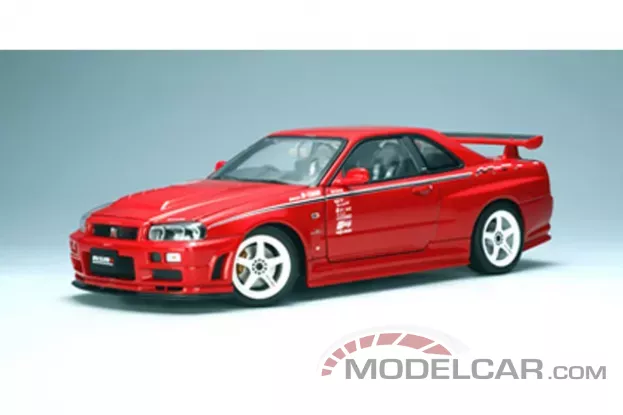AUTOart Nissan Skyline GT-R R34 Nismo R-Tune Version Active Red 1:18 77357