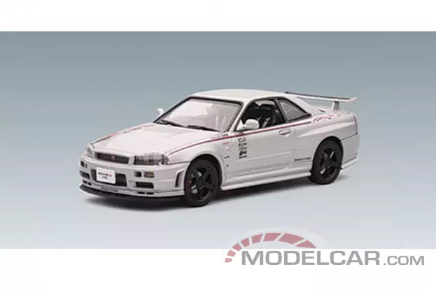 AUTOart Nissan Skyline GT-R R34 Nismo Z-Tune 2001 Silver 1:43 60180