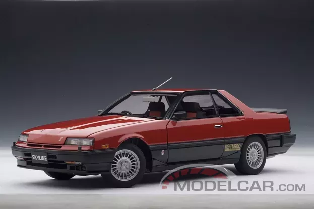AUTOart Nissan Skyline Hardtop 2000 Turbo Intercooler RS-X DR30 Red 1:18 77426