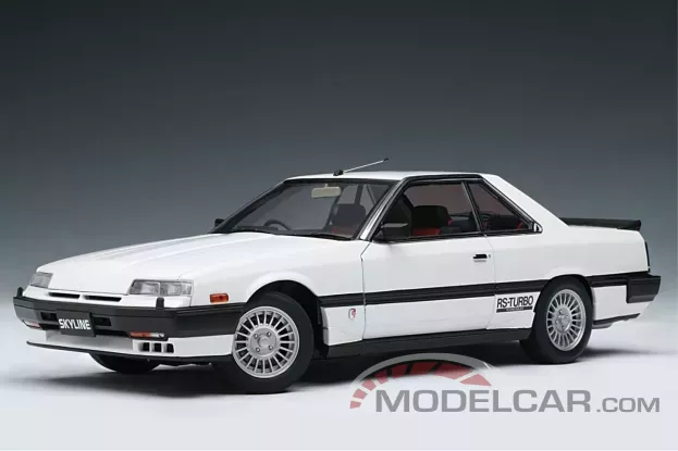 AUTOart Nissan Skyline Hardtop 2000 Turbo Intercooler RS-X DR30 White 1:18 77427
