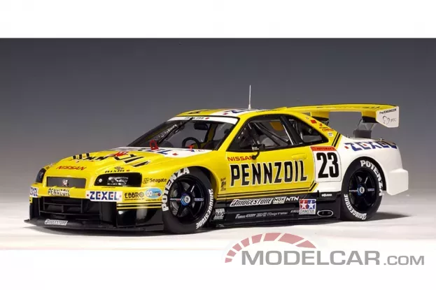AUTOart Nissan Skyline R34 JGTC 2001 Team Nismo Pennzoil Comas Masami 23 1:18 80178