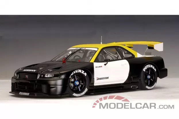 AUTOart Nissan Skyline R34 JGTC 2001 Test Car 1:18 80179