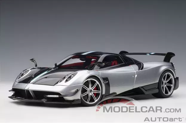 AUTOart Pagani Huayra BC Grigio Mercurio Carbon 1:18 78278