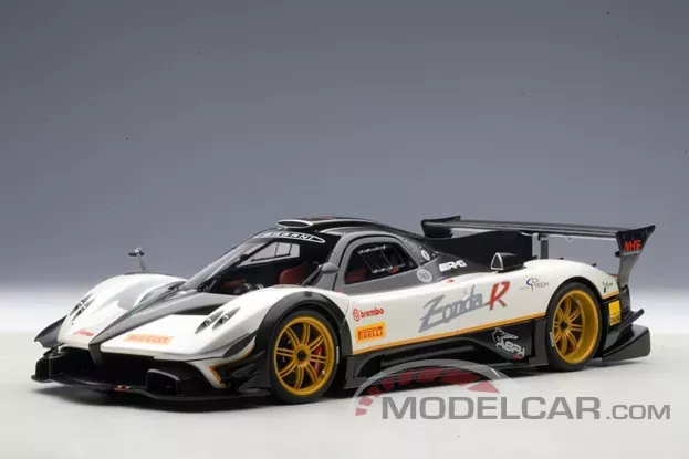 AUTOart Pagani Zonda R EVO Carbon Fiber White 1:18 78271