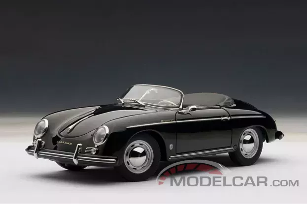 AUTOart Porsche 356A Speedster European Version 1957 Black 1:18 77863