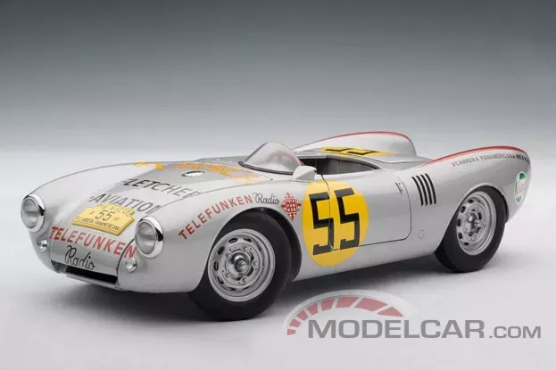 AUTOart Porsche 550 Spyder 1954 Panamericana 55 1:18 85470
