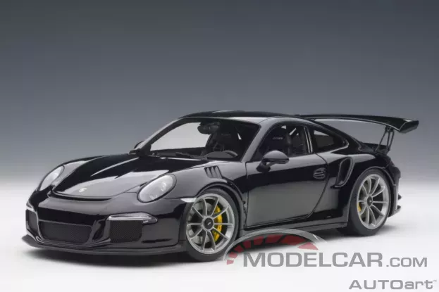 AUTOart Porsche 911 991 GT3 RS Black 1:18 78164