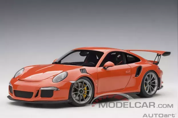 AUTOart Porsche 911 991 GT3 RS Lava Orange 1:18 78168
