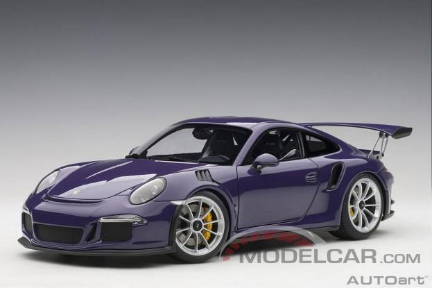 Autoart Porsche 911 991 GT3 RS Purple