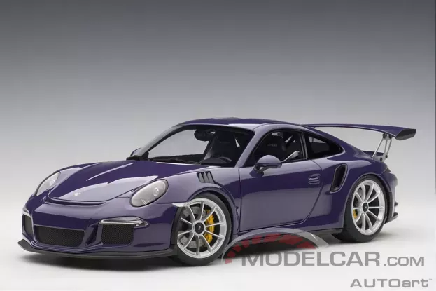 AUTOart Porsche 911 991 GT3 RS Ultraviolet 1:18 78169