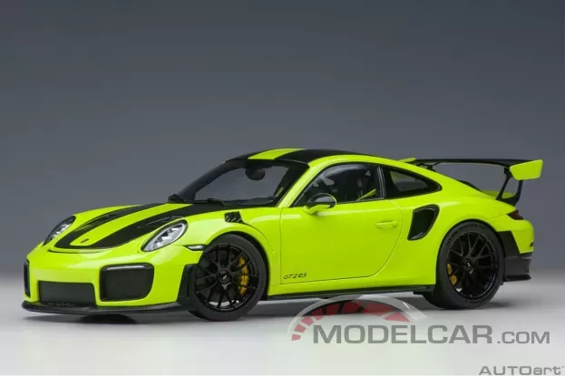 AUTOart Porsche 911 991.2 GT2 RS Weissach Package Acid Green 1:18 78187