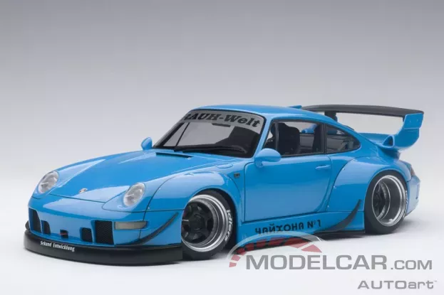 AUTOart Porsche 911 993 RWB Blue 1:18 78152
