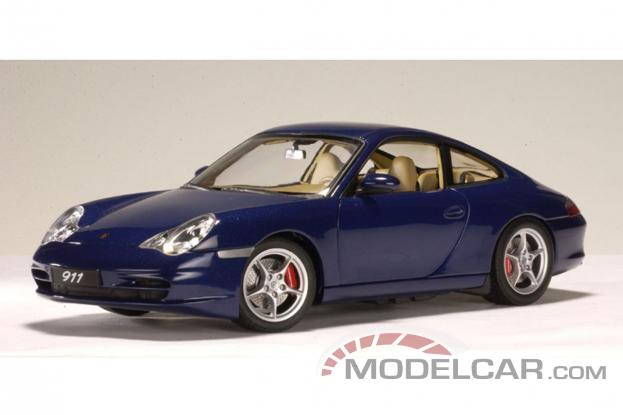 Autoart Porsche 911 996 Carrera Coupe Blue