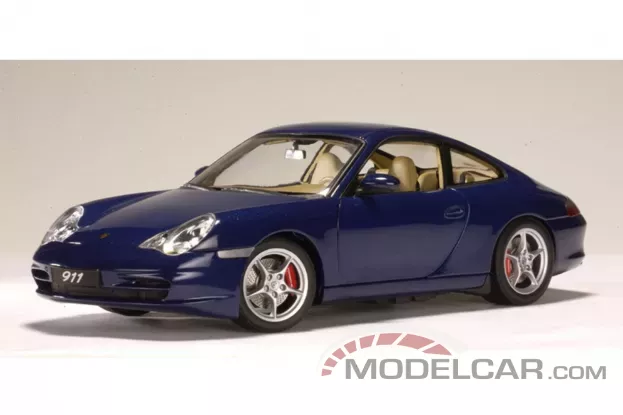 AUTOart Porsche 911 996 Carrera Coupe Facelift Lapisblau Metallic 1:18 77851