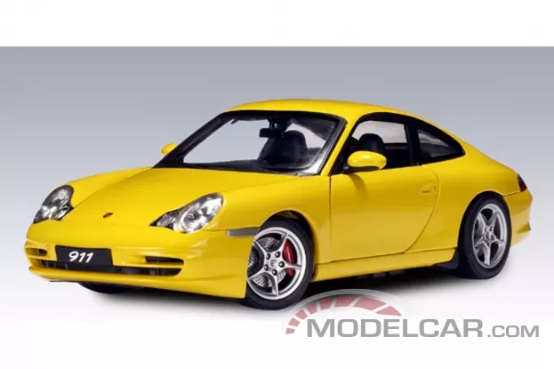 AUTOart Porsche 911 996 Carrera Coupe Facelift Speedgelb 1:18 77852