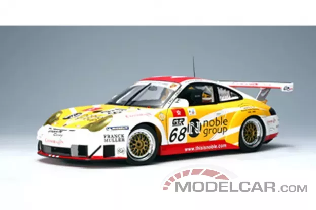 AUTOart Porsche 911 996 GT3 RSR 2005 FiaGT Zhuhai 68 Matthew Marsh 1:18 80582