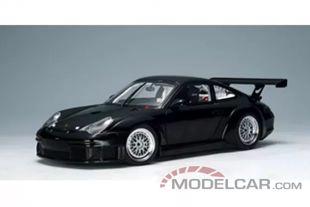 AUTOart Porsche 911 996 GT3 RSR 2005 Plain Body Version Black 1:18 80585