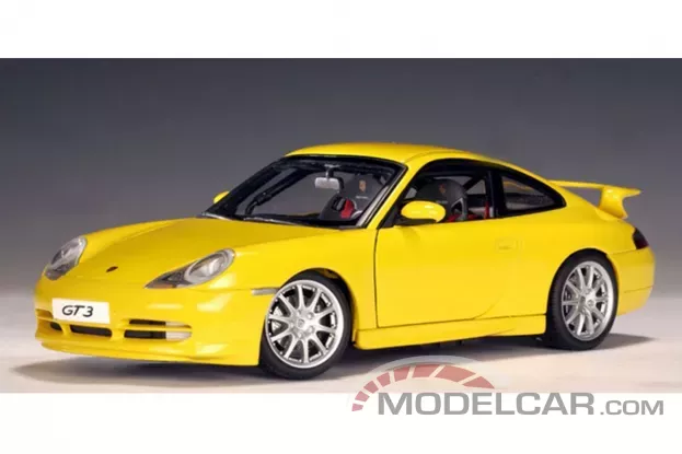 AUTOart Porsche 911 996 GT3 Yellow 1:18 77812