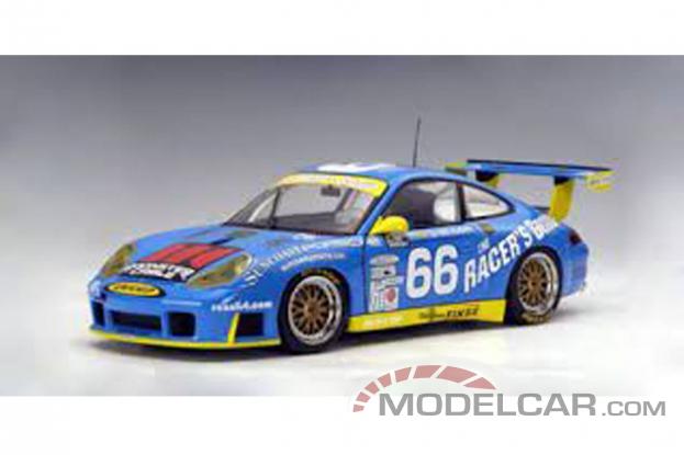 AUTOart Porsche 911 996 GT3R Daytona 24 Hrs GT Class 2002 Winner 66 	Racers Group Buckler Schrom Bernhard Bergmeister 80273