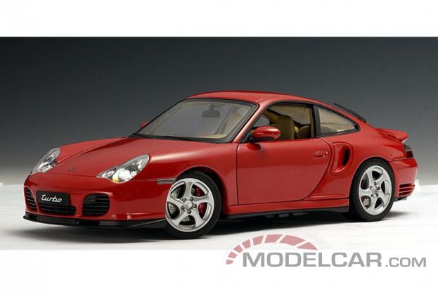 Autoart Porsche 911 996 Turbo أحمر