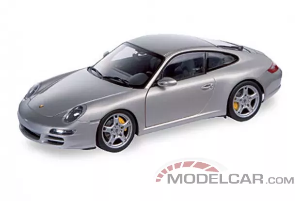 AUTOart Porsche 911 997 Carrera S 2005 Arctic Silver Metallic dealer edition 1:18 WAP02118115
