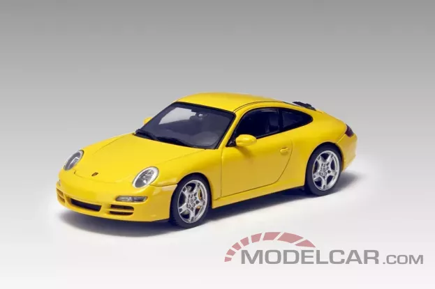 AUTOart Porsche 911 997 Carrera S Yellow 1:43 57882
