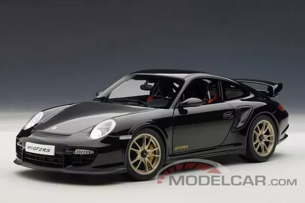 AUTOart Porsche 911 997 GT2 RS Black 1:18 77962