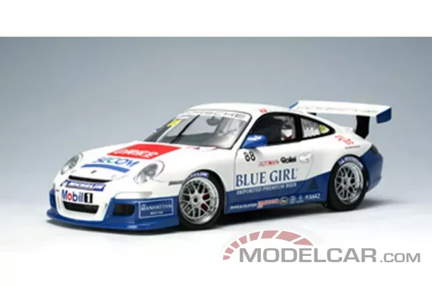 AUTOart Porsche 911 997 GT3 Cup 2006 PCCA Winner D. O Young 88 1:18 80684