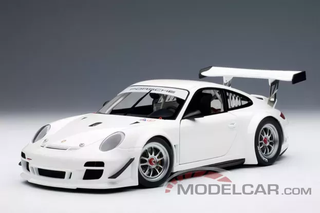 AUTOart Porsche 911 997 GT3 R 2010 Plain Body Version White 1:18 81070