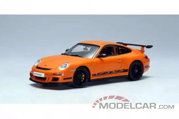 AUTOart Porsche 911 997 GT3 RS Orange with Black Stripes 1:43 57911