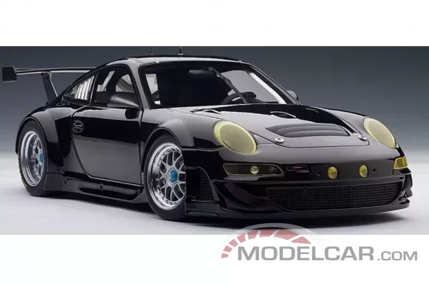 AUTOart Porsche 911 997 GT3 RSR 2007 Plain Body Version Black 1:18 80974