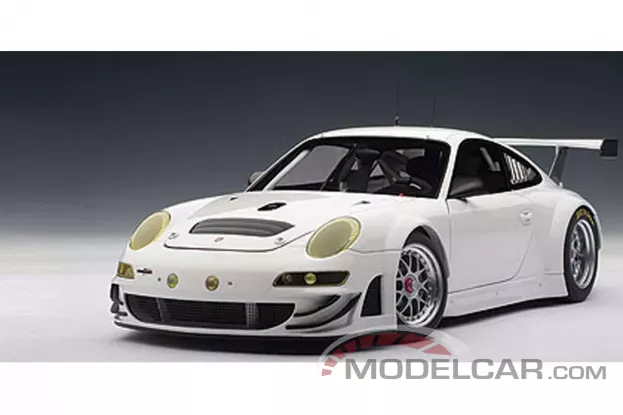 AUTOart Porsche 911 997 GT3 RSR 2007 Plain Body Version White 1:18 80973