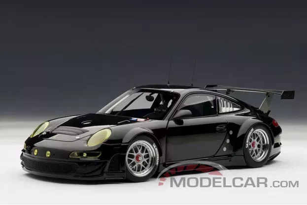AUTOart Porsche 911 997 GT3 RSR 2010 Plain Body Version Black 1:18 81074