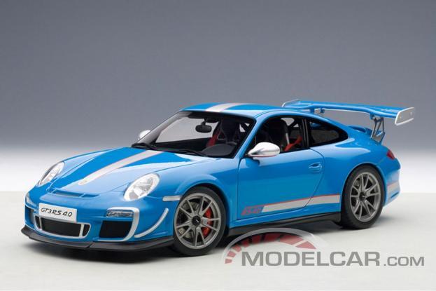 Autoart Porsche 911 997 GT3 RS 4.0 Blauw