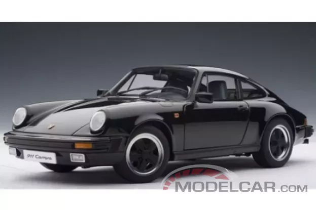 AUTOart Porsche 911 Carrera 1988 Black 1:18 78013