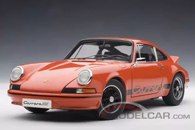 AUTOart Porsche 911 Carrera RS 2.7 1973 Orange with Black Stripes 1:18 78054