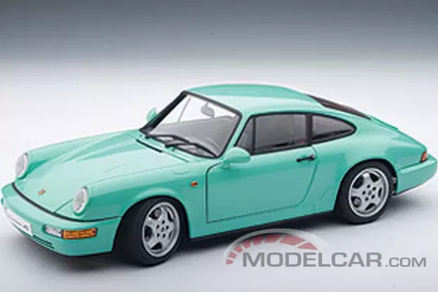 AUTOart Porsche 911 Carrera RS 964 1992 Green 1:18 77892